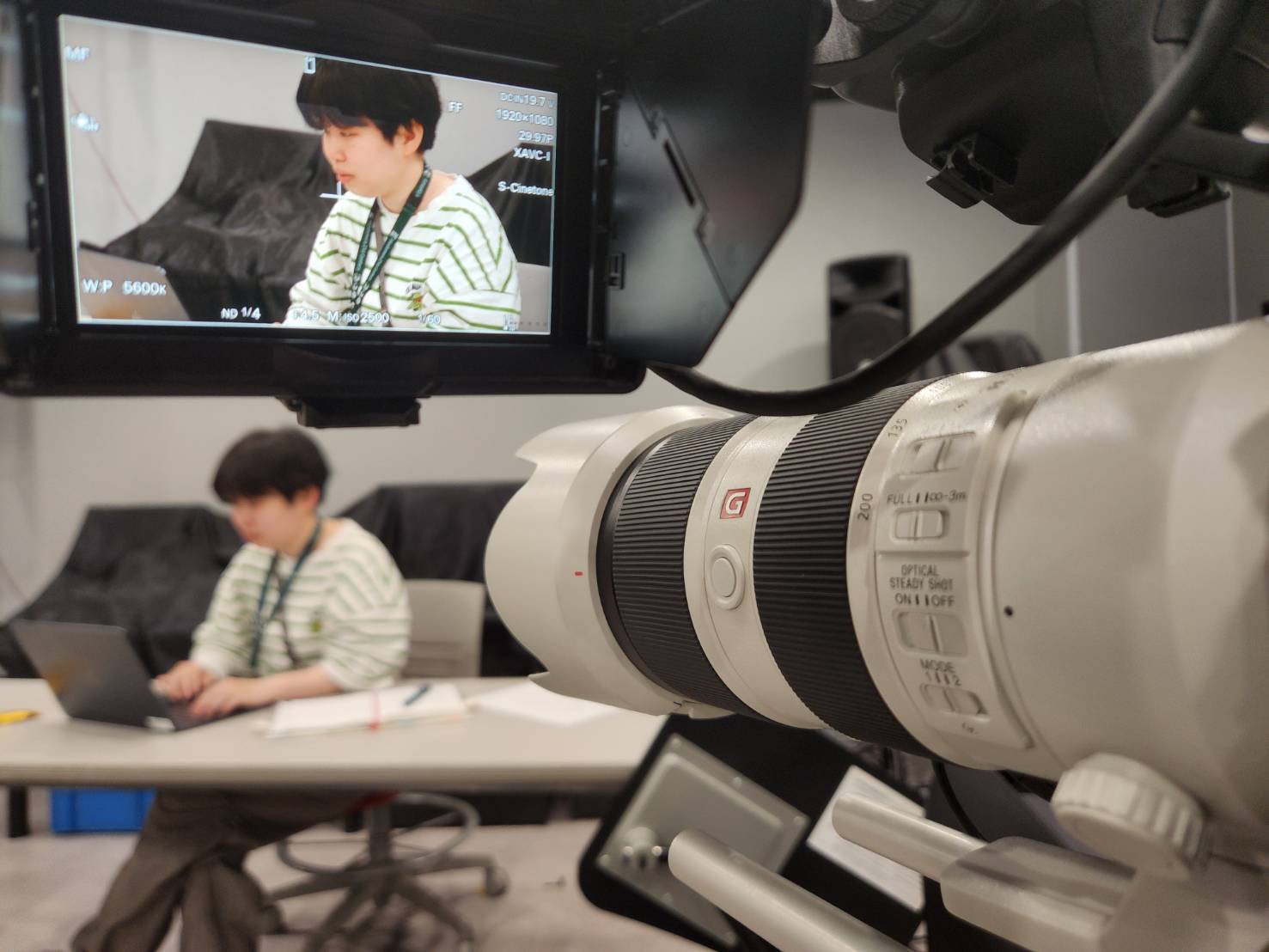 【来校】プレミアムドリームキャンパス_特別講座！現役プロカメラマンから学ぶドラマ・映画・MVの撮影ワークショップ（放送・映画学科）