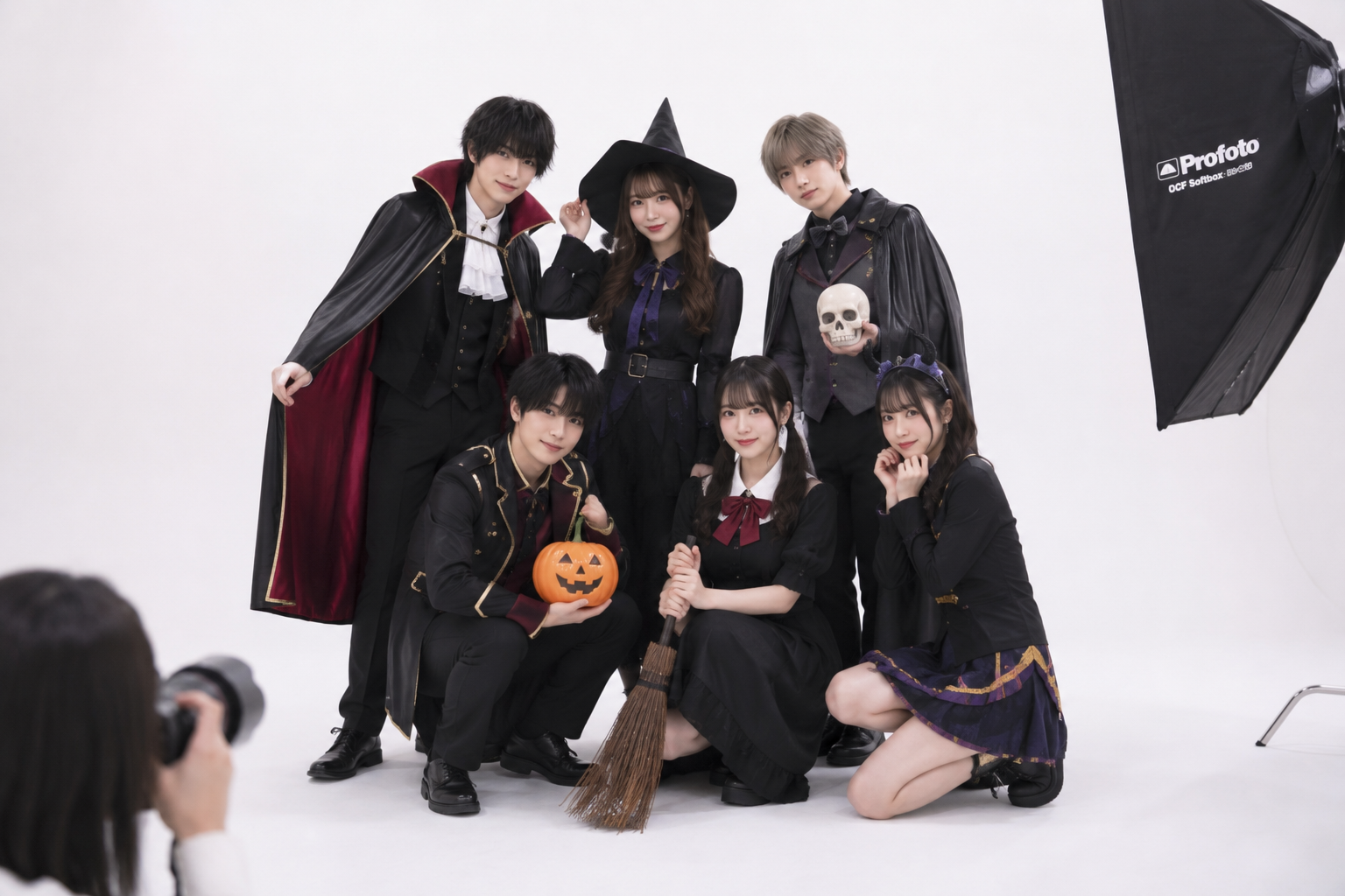 【来校】ハロウィン企画！インフルエンサーモデルになってコスプレ撮影体験（パフォーミングアーツ／ネットタレント）