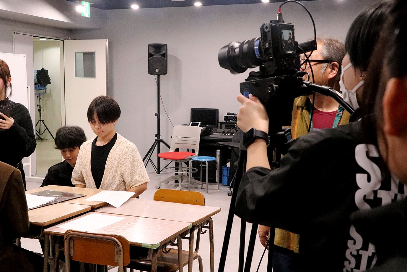 【来校】1日監督チャレンジ!!ドラマの演技を撮ってみよう!!（放送・映画学科）