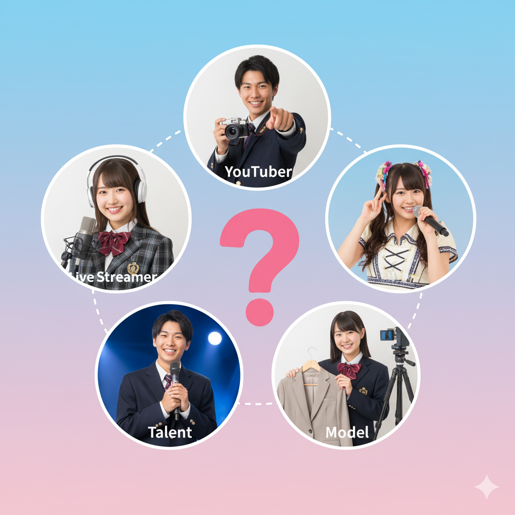 【来校】お悩み解決！インフルエンサー仕事にできる？何があるの？（声優学科）