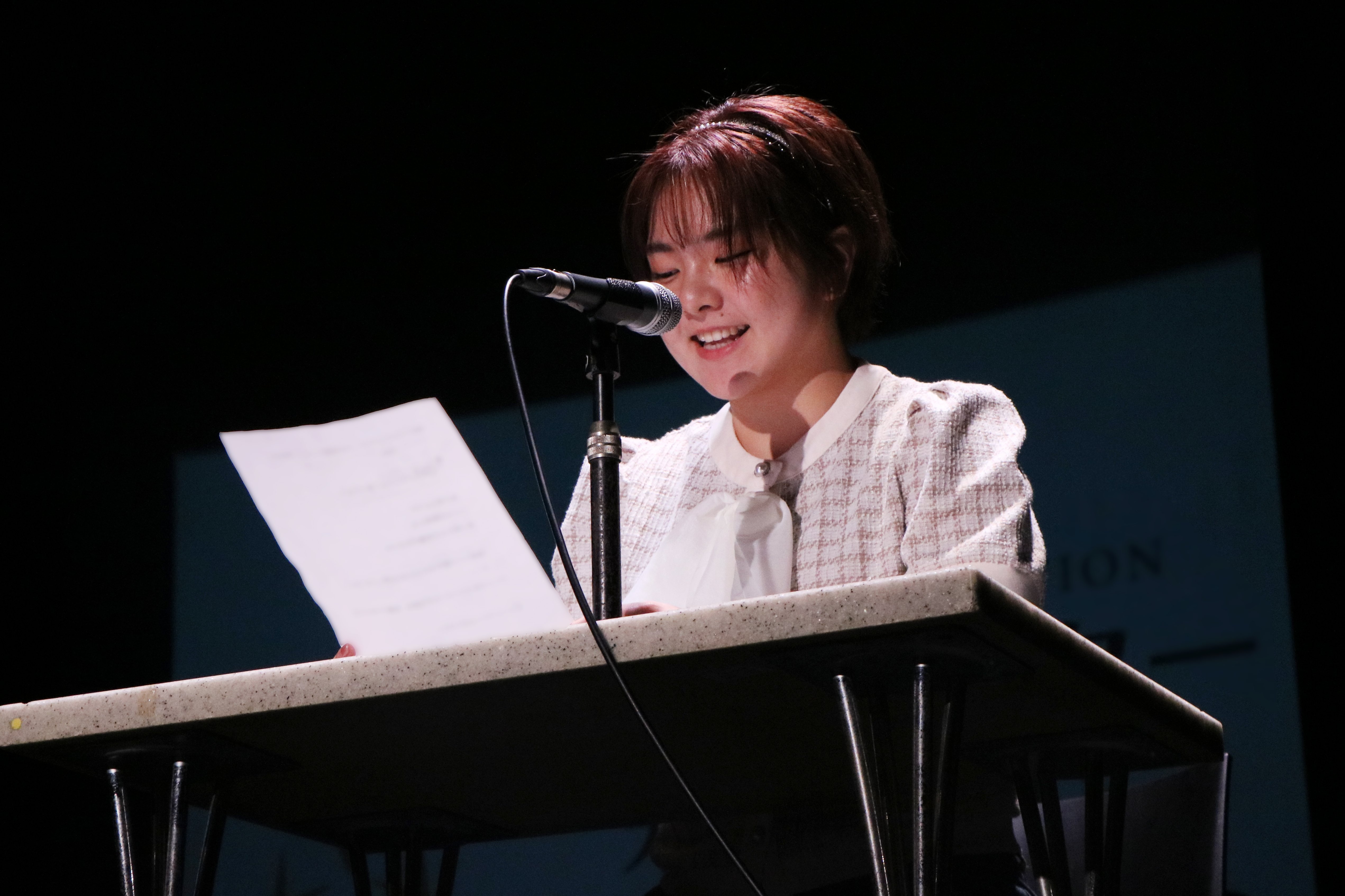 【来校】アフレコ長セリフチャレンジ（声優学科）